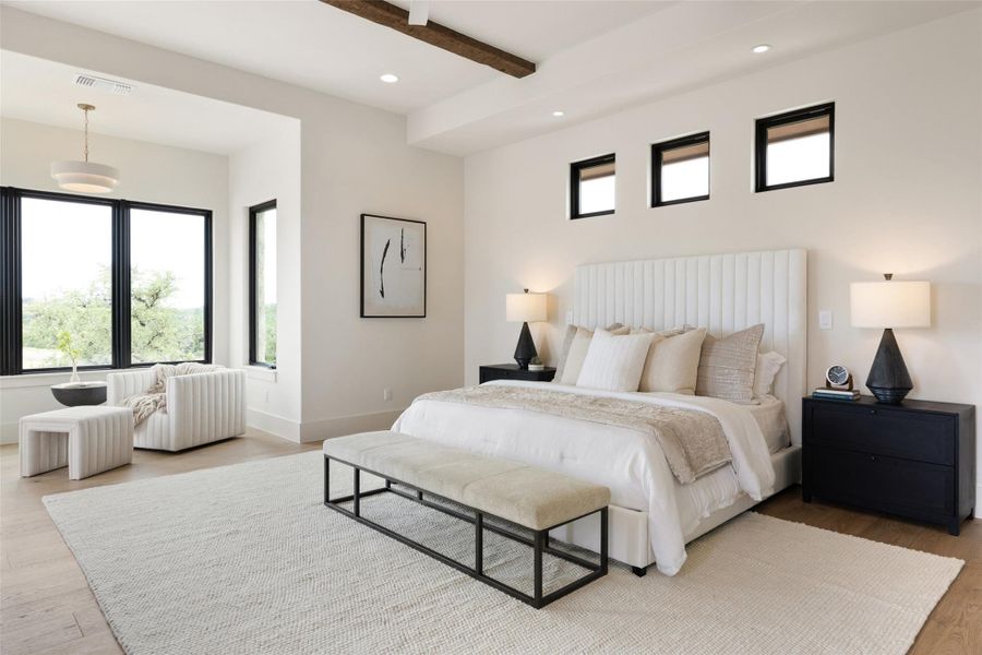 Furnished interior view inside a new home in , Austin (Image 10). Furnished interior view inside a new home in , Austin (Image 10).