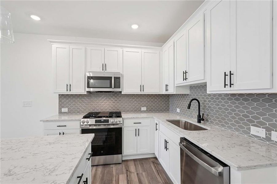Furnished interior view inside a new home in Park Vue, Atlanta (Image 31).