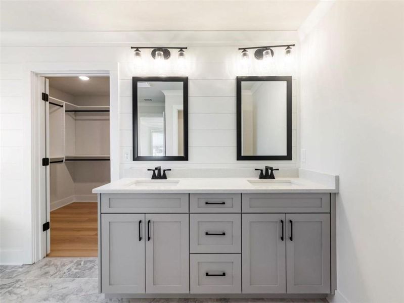 Furnished interior view inside a new home in , Buford (Image 6).