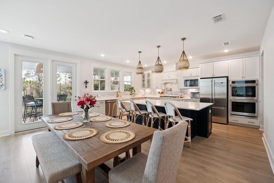 Furnished interior view inside a new home in , Mount Pleasant (Image 10).