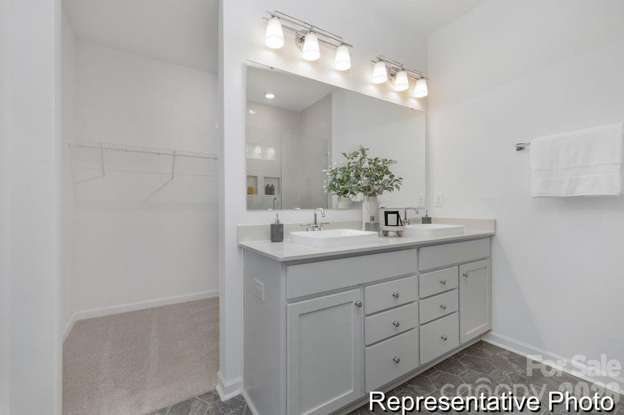 Furnished interior view inside a new home in Whispering Hills, Locust (Image 23). Furnished interior view inside a new home in Whispering Hills, Locust (Image 23).