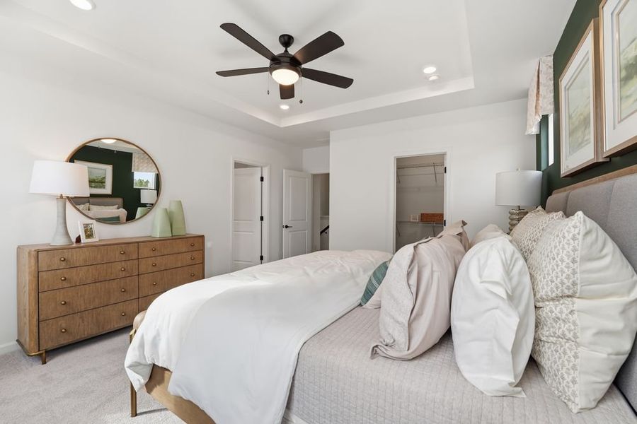 Furnished interior view inside a new home in Indian Trail Townhomes, Indian Trail (Image 11).