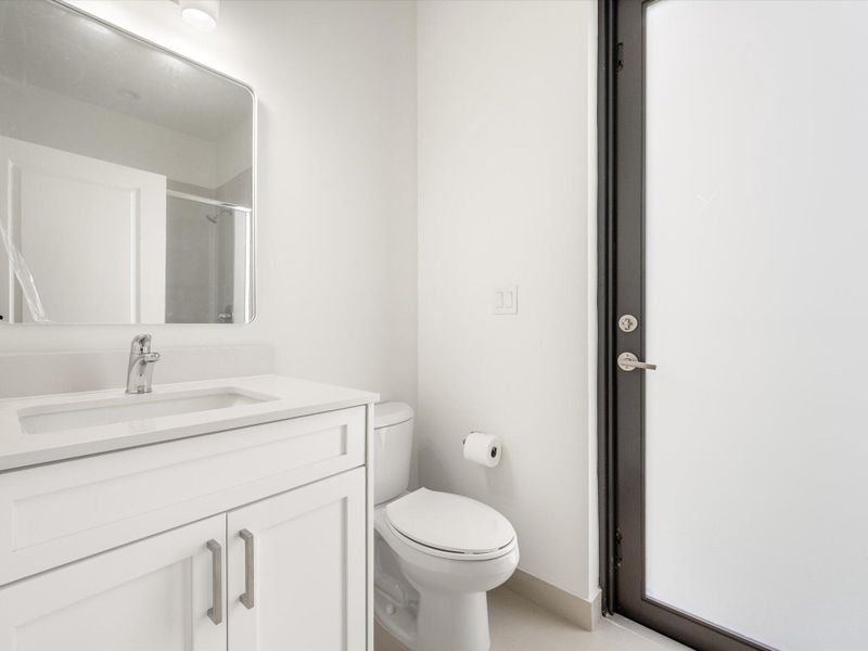 Furnished interior view inside a new home in , Miami (Image 8).