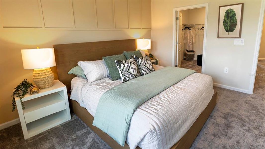 Furnished interior view inside a new home in , Clermont (Image 12). Furnished interior view inside a new home in , Clermont (Image 12).