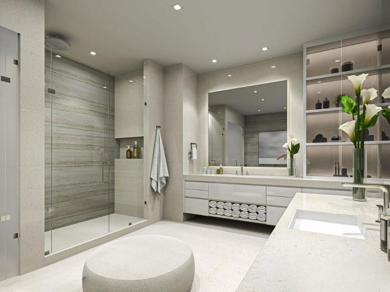 Finished Primary Bath