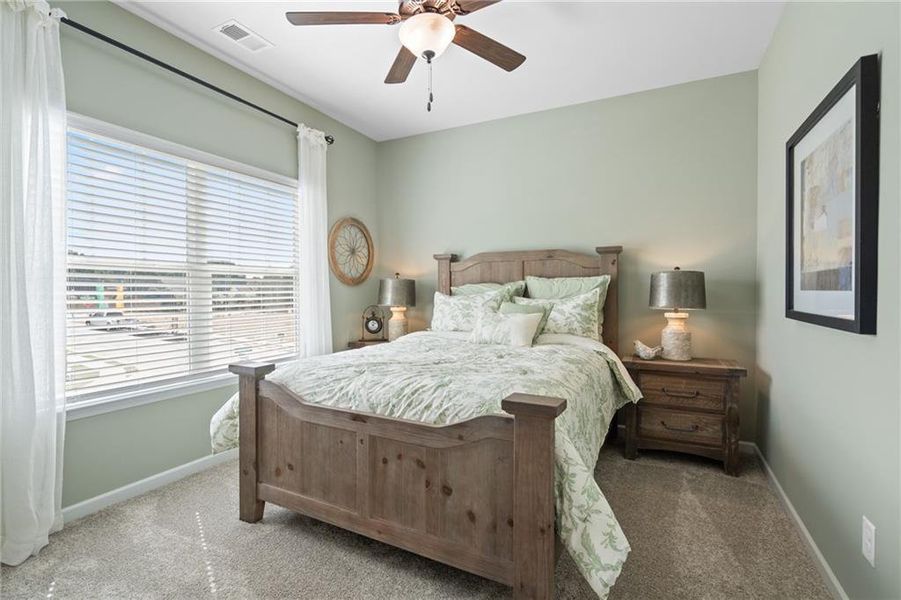 Furnished interior view inside a new home in Oakmont, Dallas (Image 25).