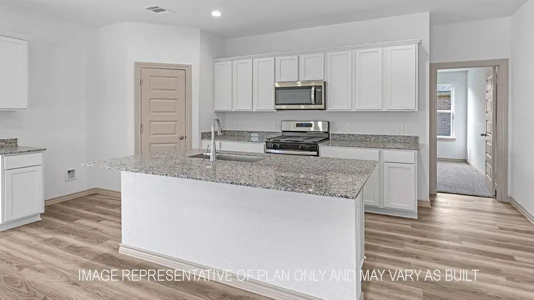 Furnished interior view inside a new home in , Orange (Image 5).