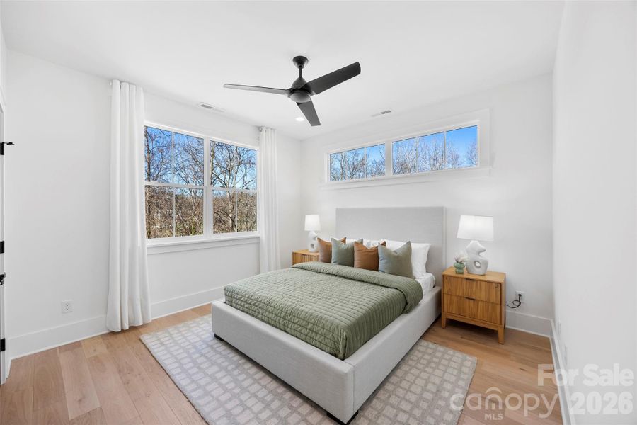 Furnished interior view inside a new home in , Charlotte (Image 10).