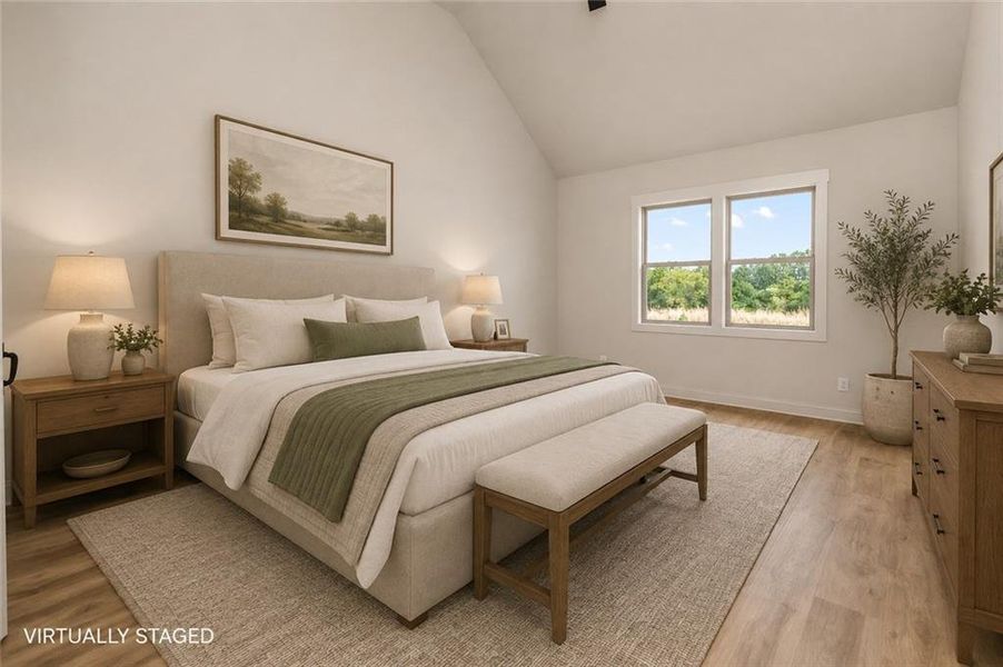 Furnished interior view inside a new home in , Madison (Image 12).