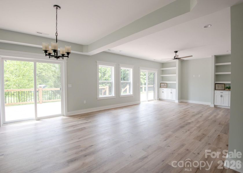 Spacious, unfurnished interior of a new home in , Hendersonville (Image 15).