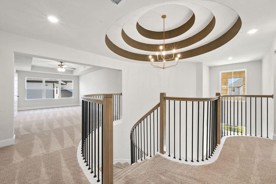 Spacious, unfurnished interior of a new home in Santa Rita Ranch, Liberty Hill (Image 21).