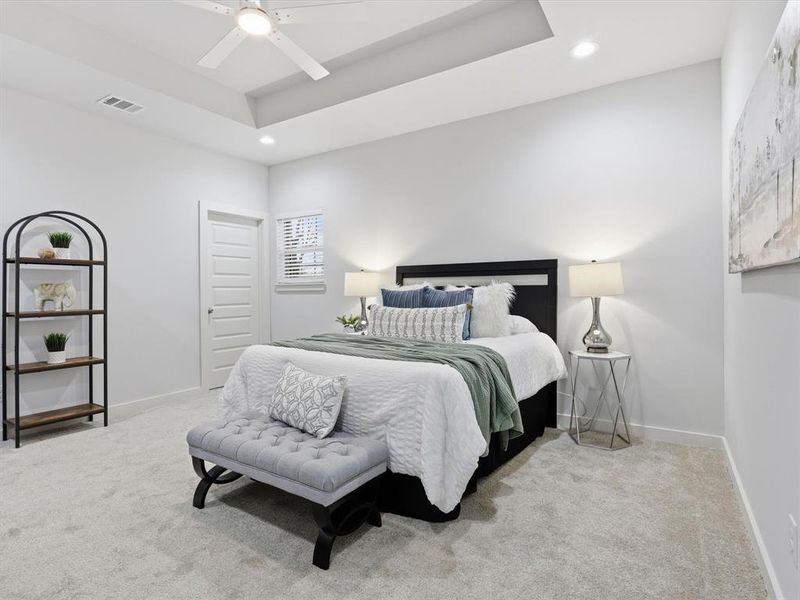 Furnished interior view inside a new home in , Dallas (Image 12). Furnished interior view inside a new home in , Dallas (Image 12).