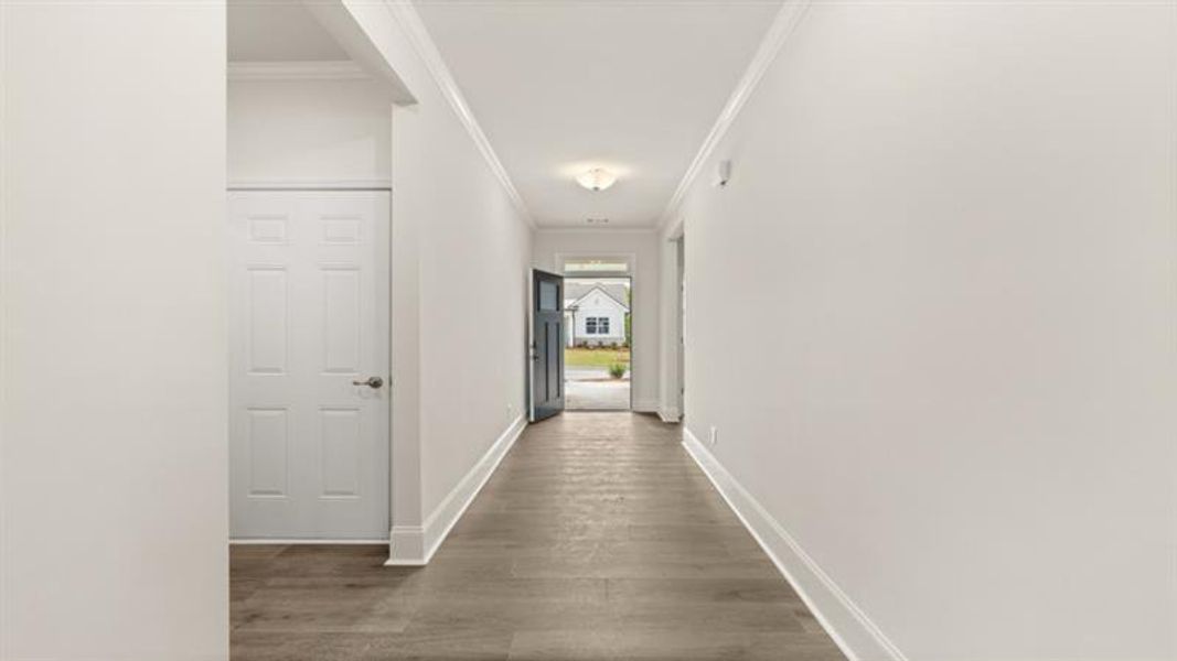 Spacious, unfurnished interior of a new home in Hamptons at Riverwood North, Dallas (Image 54).