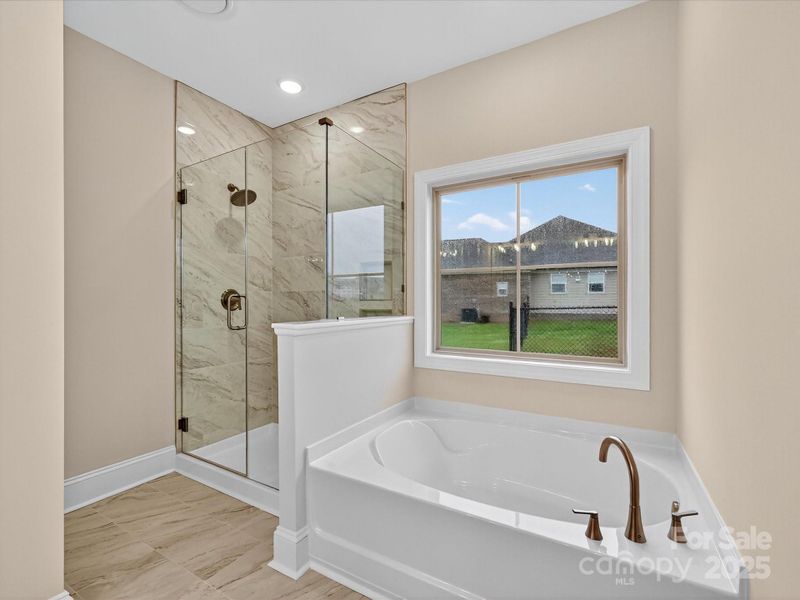 Furnished interior view inside a new home in , Monroe (Image 9).