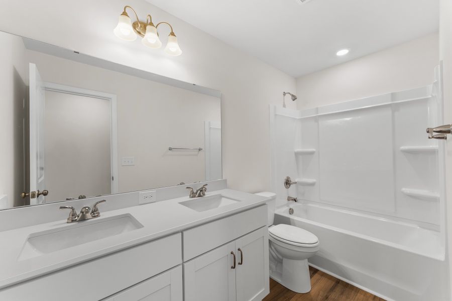 Furnished interior view inside a new home in Fairview Falls, Chesnee (Image 13).