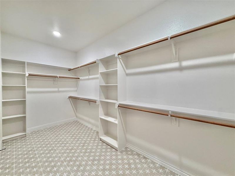 oversized master closet