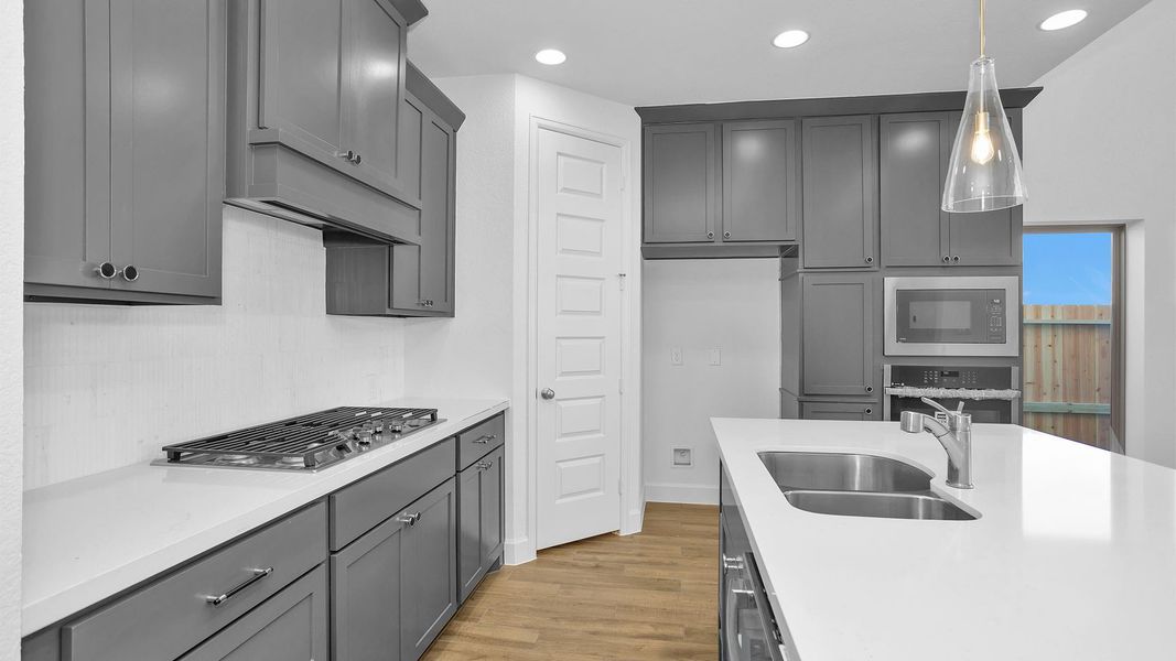 Furnished interior view inside a new home in Valencia 50', Manvel (Image 5). Furnished interior view inside a new home in Valencia 50', Manvel (Image 5).