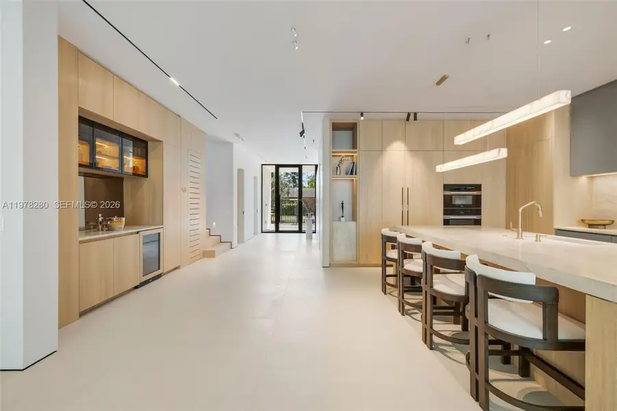 Furnished interior view inside a new home in , Miami (Image 8).