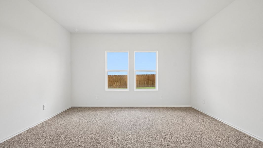 Spacious, unfurnished interior of a new home in Valverde, Bastrop (Image 24).
