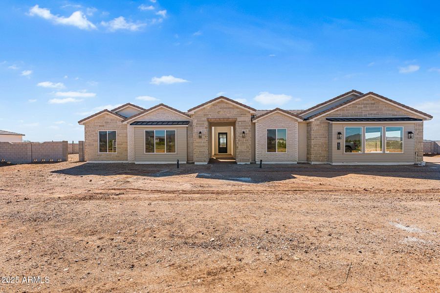 Front Elevation of Actual Home Front Elevation of Actual Home