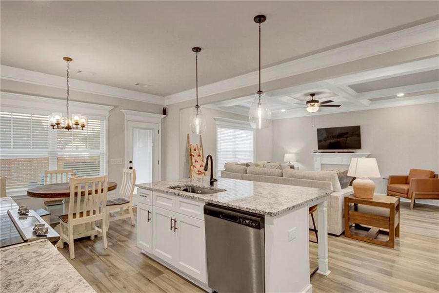 Furnished interior view inside a new home in , Bonaire (Image 12).