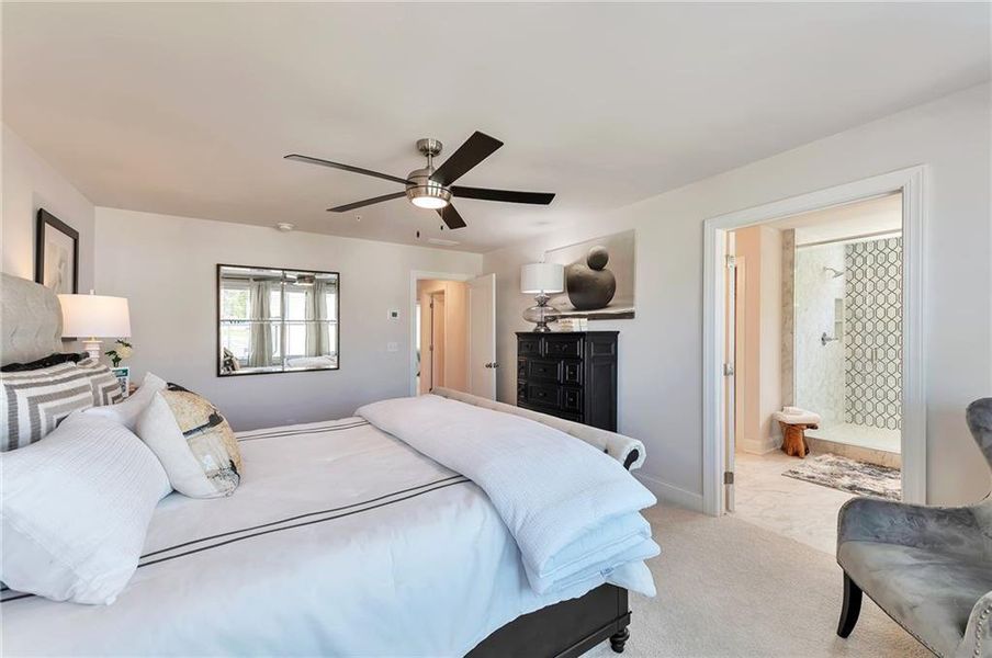 Furnished interior view inside a new home in , Marietta (Image 17).