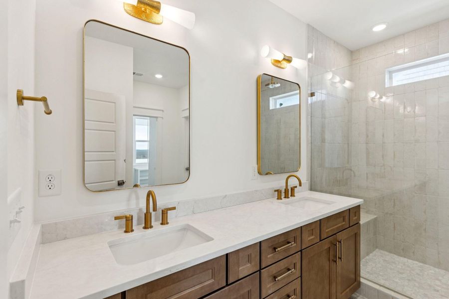 Furnished interior view inside a new home in Overlook at Copahee Sound, Awendaw (Image 19).