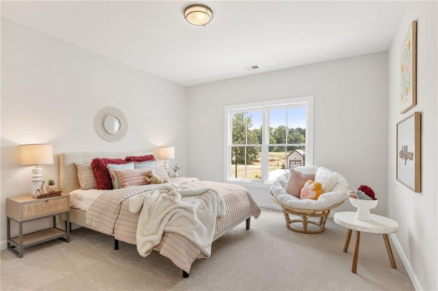 Furnished interior view inside a new home in The Tillery, Marietta (Image 6).