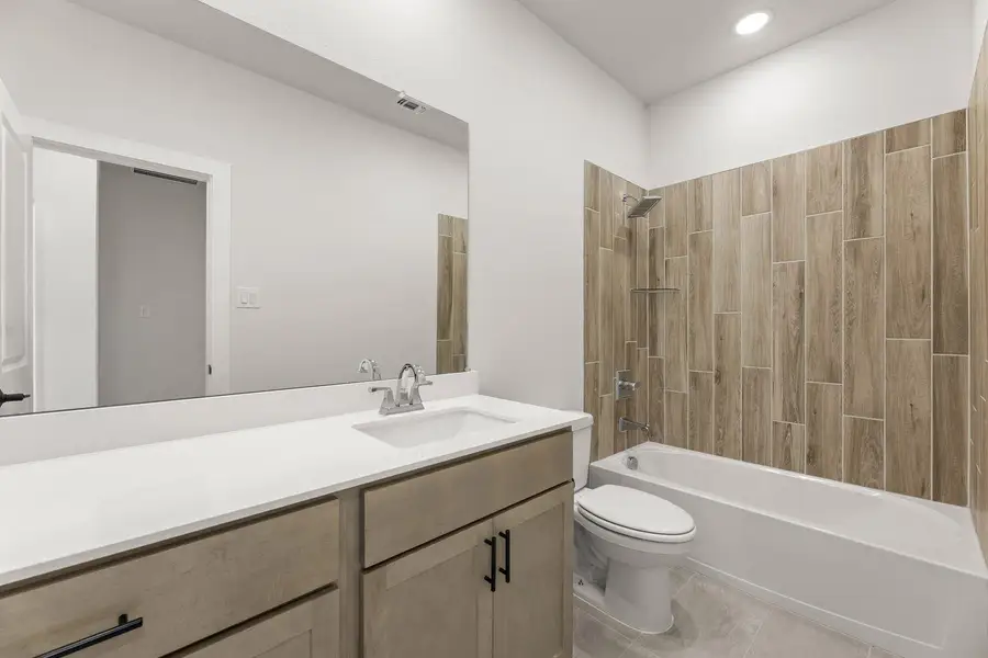 Furnished interior view inside a new home in Garden Collection at Harvest, Argyle (Image 12).