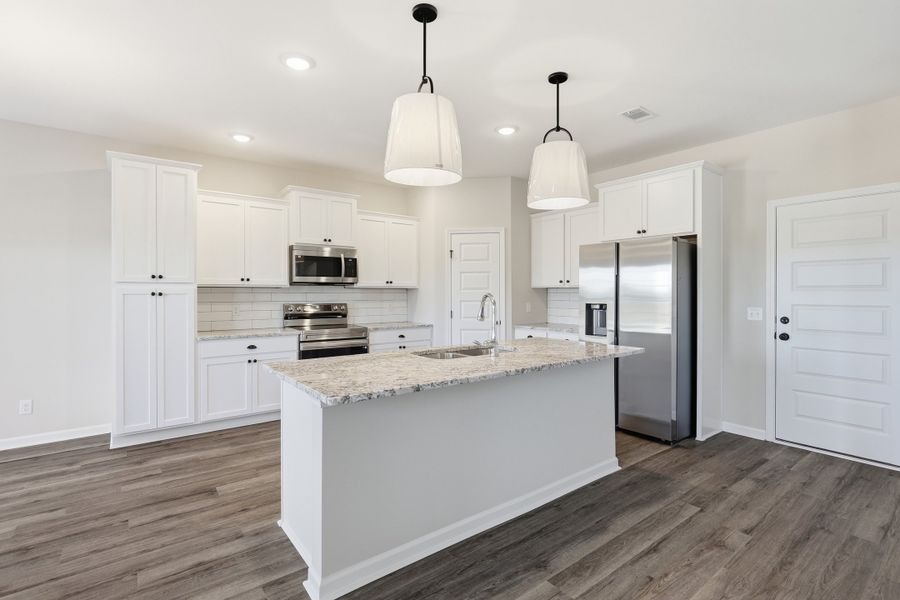Representative furnished interior of a home built from the The Screven by RTS Homes in Tibet Road at Sassafras, Allenhurst (Image 10).