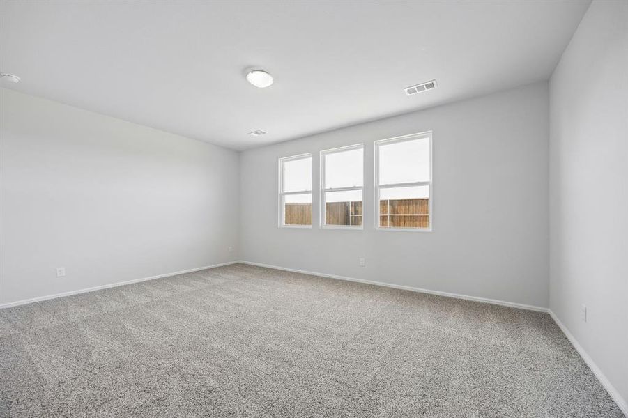 Spacious, unfurnished interior of a new home in Santorini, Seagoville (Image 13). Spacious, unfurnished interior of a new home in Santorini, Seagoville (Image 13).