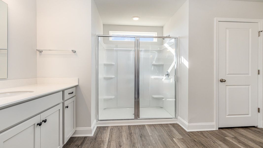 Furnished interior view inside a new home in Auberon Woods, Conway (Image 16).
