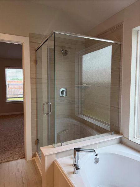 Close-up of interior finishes inside a home in Morton Creek Ranch, Katy (Image 9).