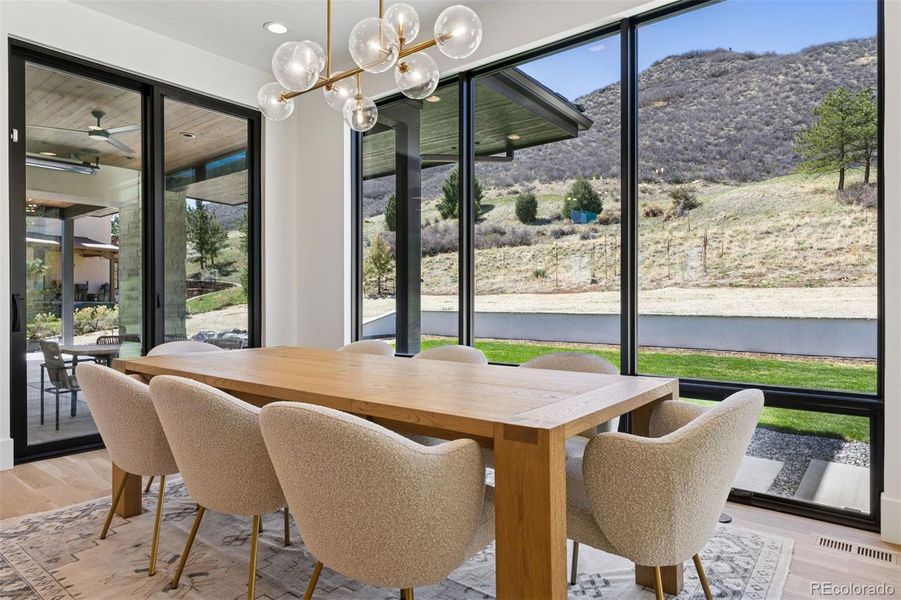 Furnished interior view inside a new home in , Littleton (Image 32).