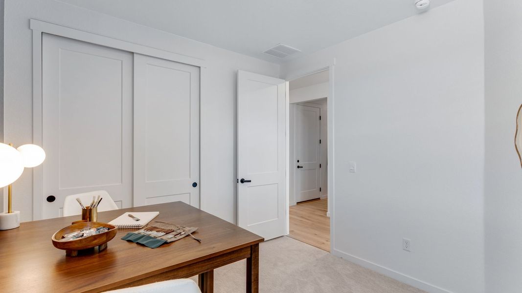 Furnished interior view inside a new home in Trevenna, Windsor (Image 19). Furnished interior view inside a new home in Trevenna, Windsor (Image 19).