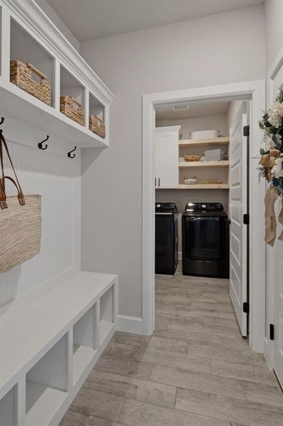 Furnished interior view inside a new home in , Burleson (Image 11).