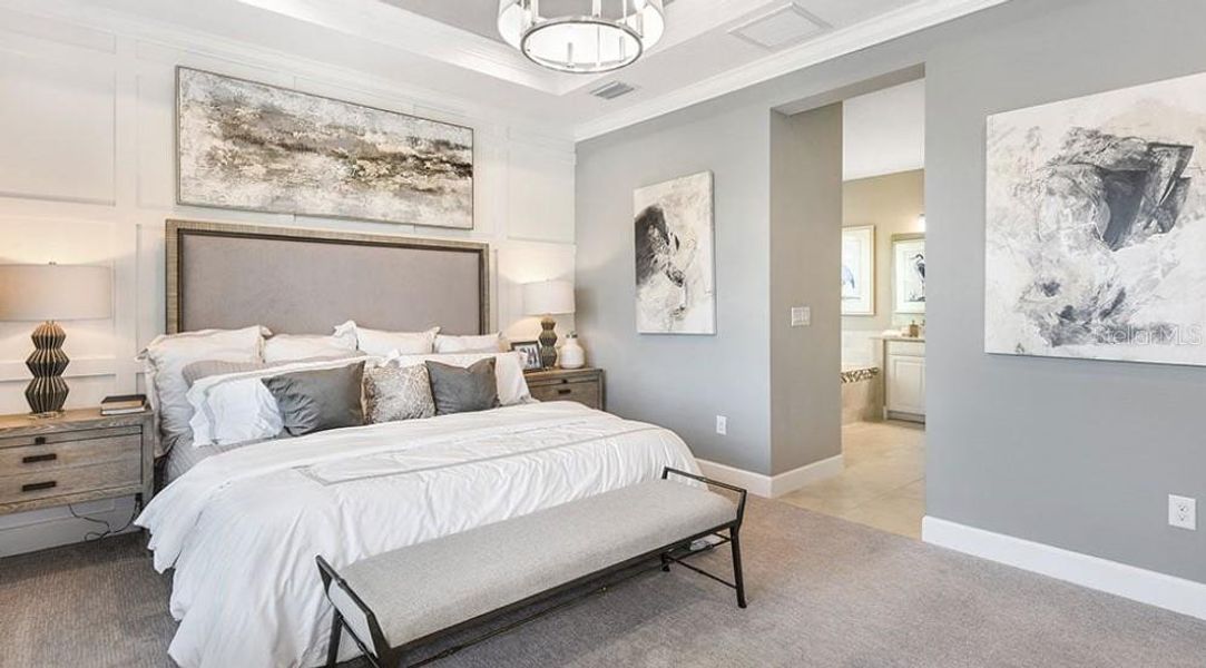 Furnished interior view inside a new home in The Cove at West Port, Port Charlotte (Image 6).