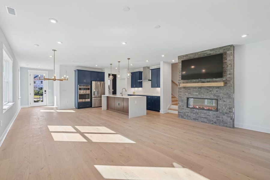Representative unfurnished interior of a home built from the Ellis by Tri Pointe Homes in Summit At Homestead, Chapel Hill (Image 20).