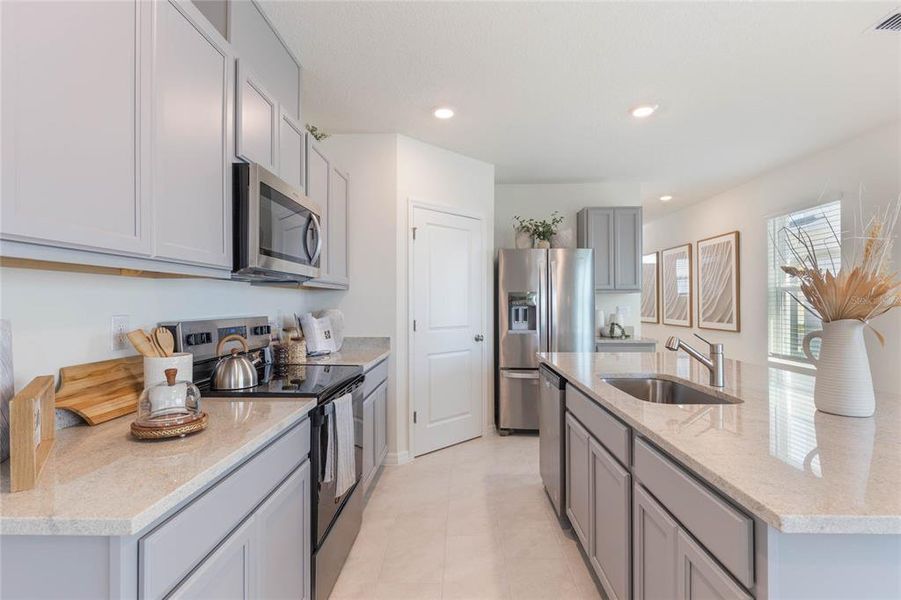 Furnished interior view inside a new home in , Umatilla (Image 13). Furnished interior view inside a new home in , Umatilla (Image 13).