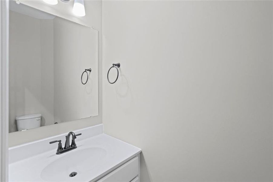 Close-up of interior finishes inside a home in Villas at Gold Creek, Dawsonville (Image 11).