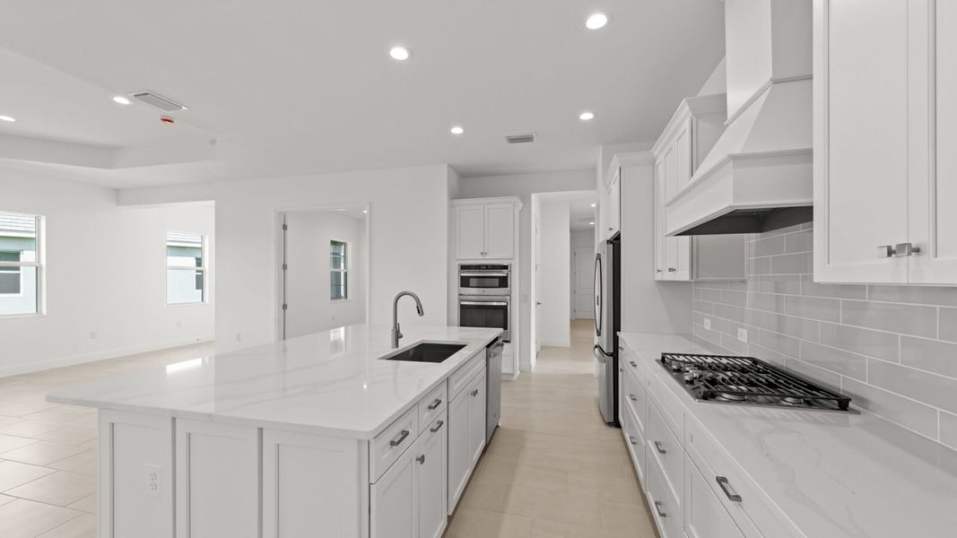 Furnished interior view inside a new home in Verandah, Fort Myers (Image 7).