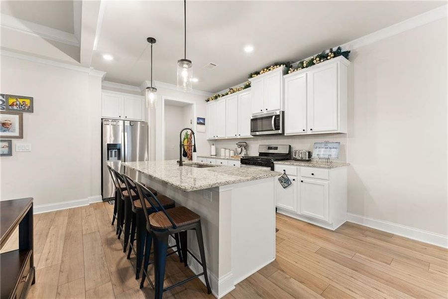 Furnished interior view inside a new home in , Auburn (Image 47).