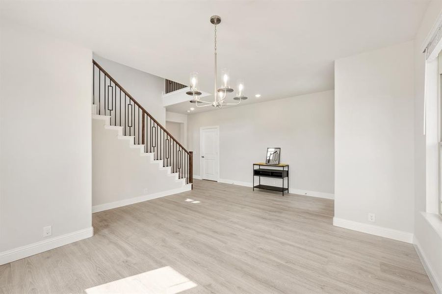 Spacious, unfurnished interior of a new home in Parks of Aledo, Aledo (Image 32).