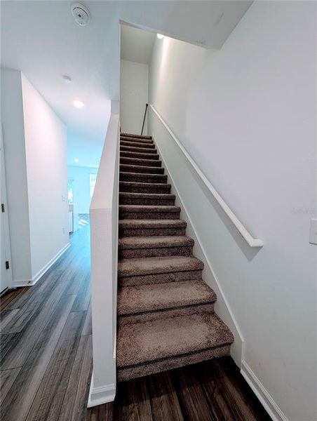 Spacious, unfurnished interior of a new home in Tyson Townhomes, Zephyrhills (Image 14). Spacious, unfurnished interior of a new home in Tyson Townhomes, Zephyrhills (Image 14).