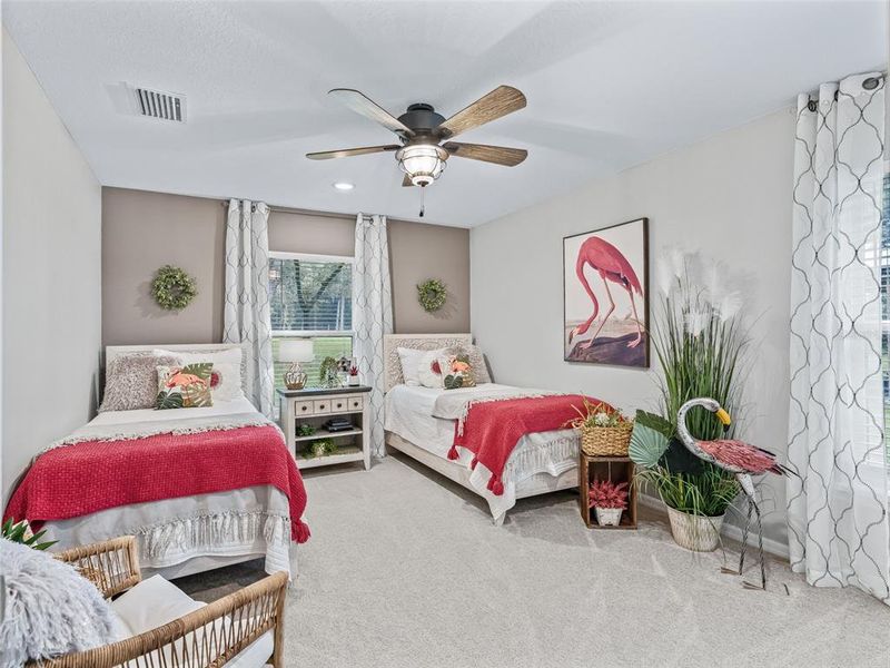 Furnished interior view inside a new home in , Bushnell (Image 12).