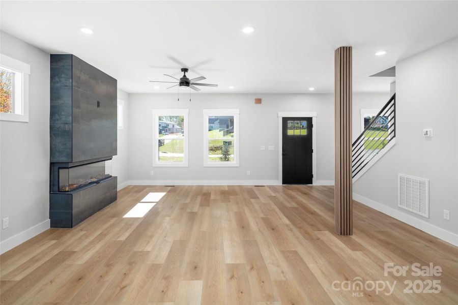 Spacious, unfurnished interior of a new home in , Asheville (Image 13).