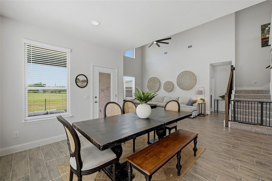 Dining area