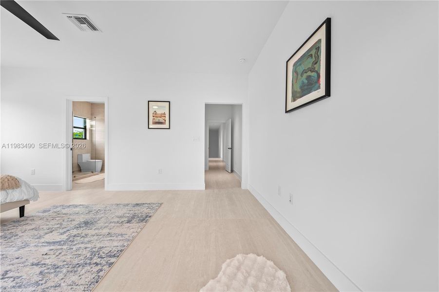 Furnished interior view inside a new home in , Miami (Image 35). Furnished interior view inside a new home in , Miami (Image 35).