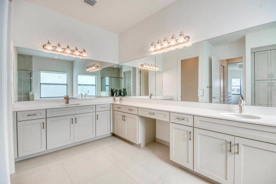 Furnished interior view inside a new home in , Port St. Lucie (Image 10).