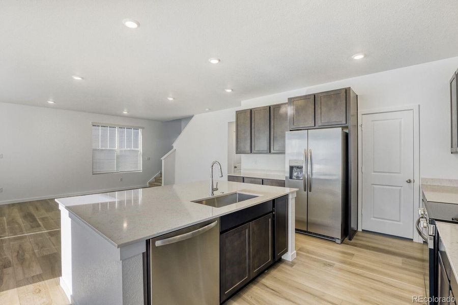 Furnished interior view inside a new home in Parterre, Thornton (Image 5). Furnished interior view inside a new home in Parterre, Thornton (Image 5).
